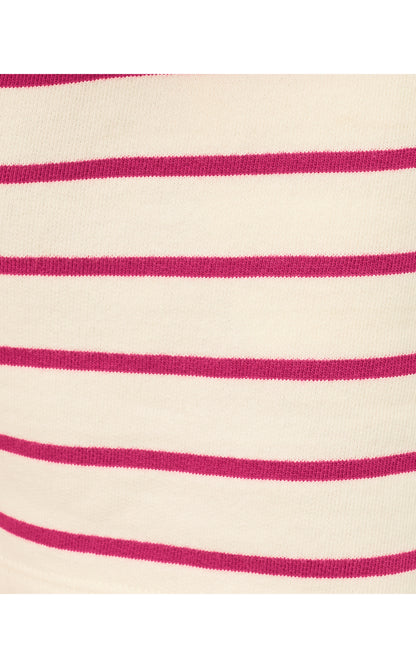 Aubra Short - Berry Bouquet Legacy Stripe