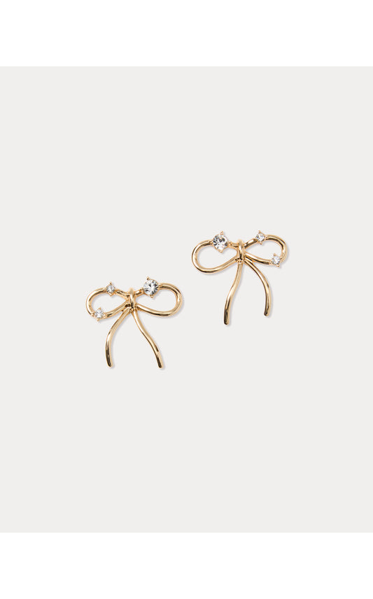 Tis The Season Earrings - Gold Metallic