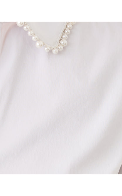 The Pearl Lilly Shirt - Resort White