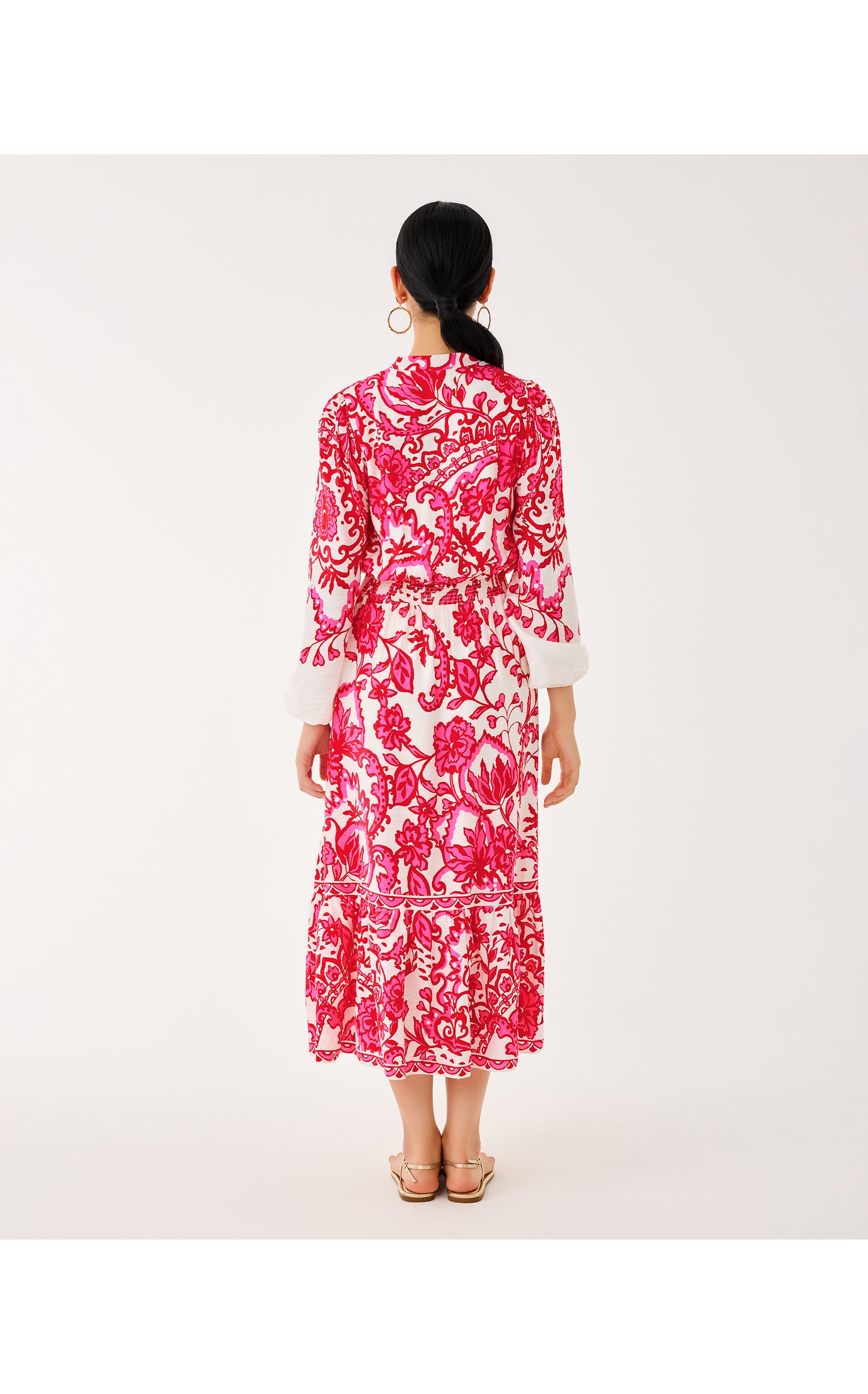 Axton Midi Dress - Coconut Spicy Socialite Engineered Midi Dress