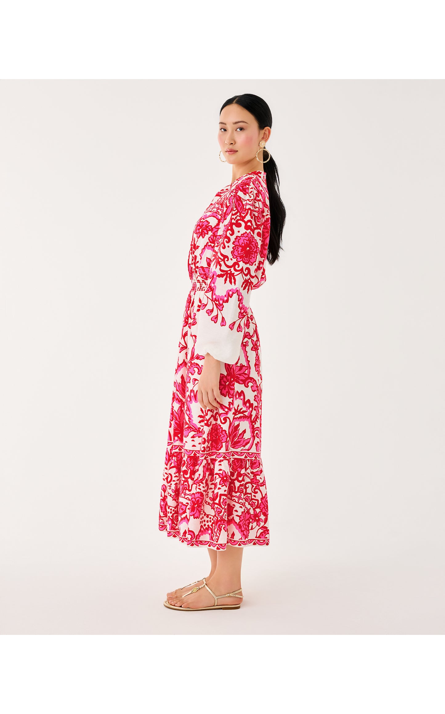 Axton Midi Dress - Coconut Spicy Socialite Engineered Midi Dress