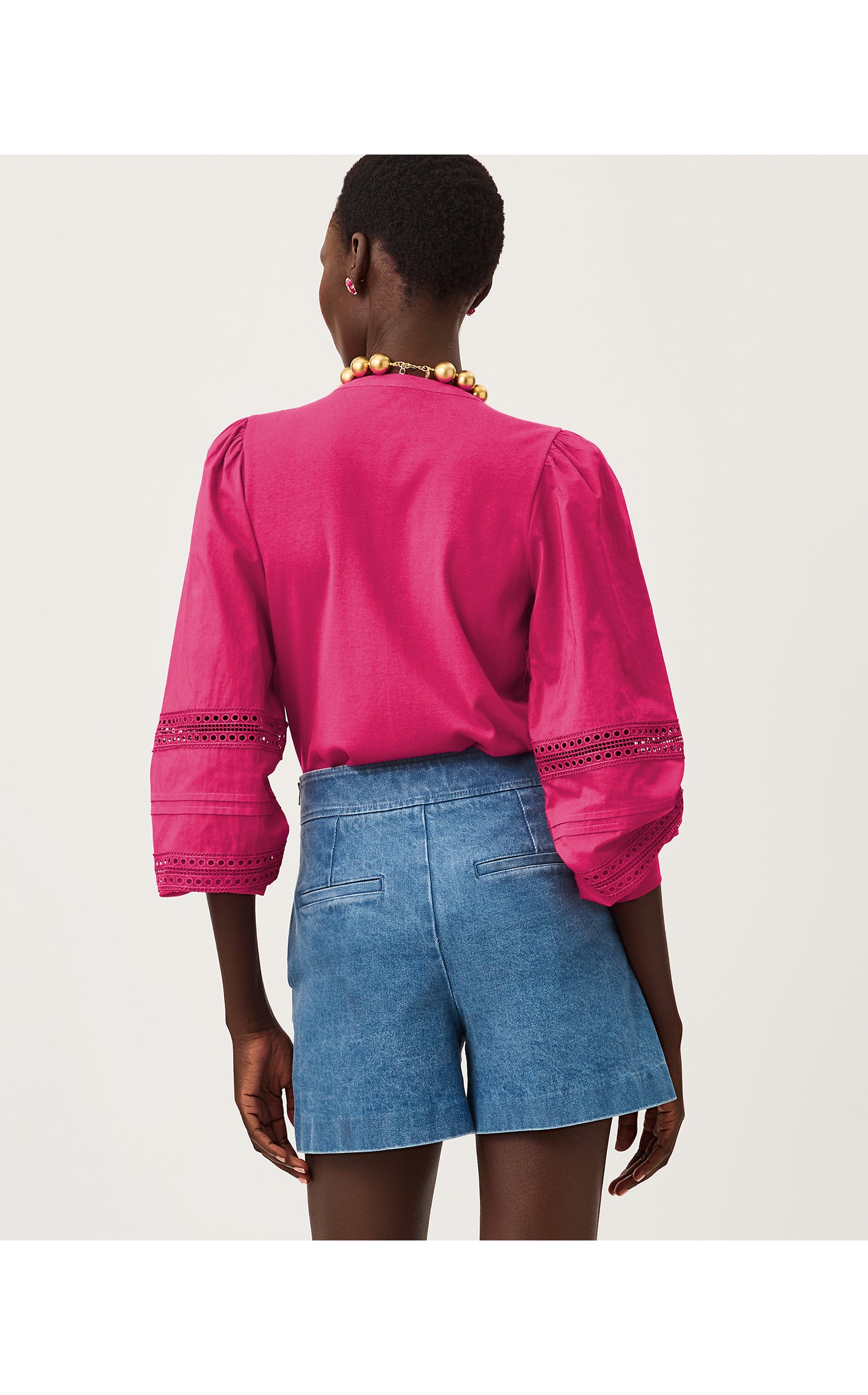 Ronson Long Sleeve Knit Top - Berry Bouquet