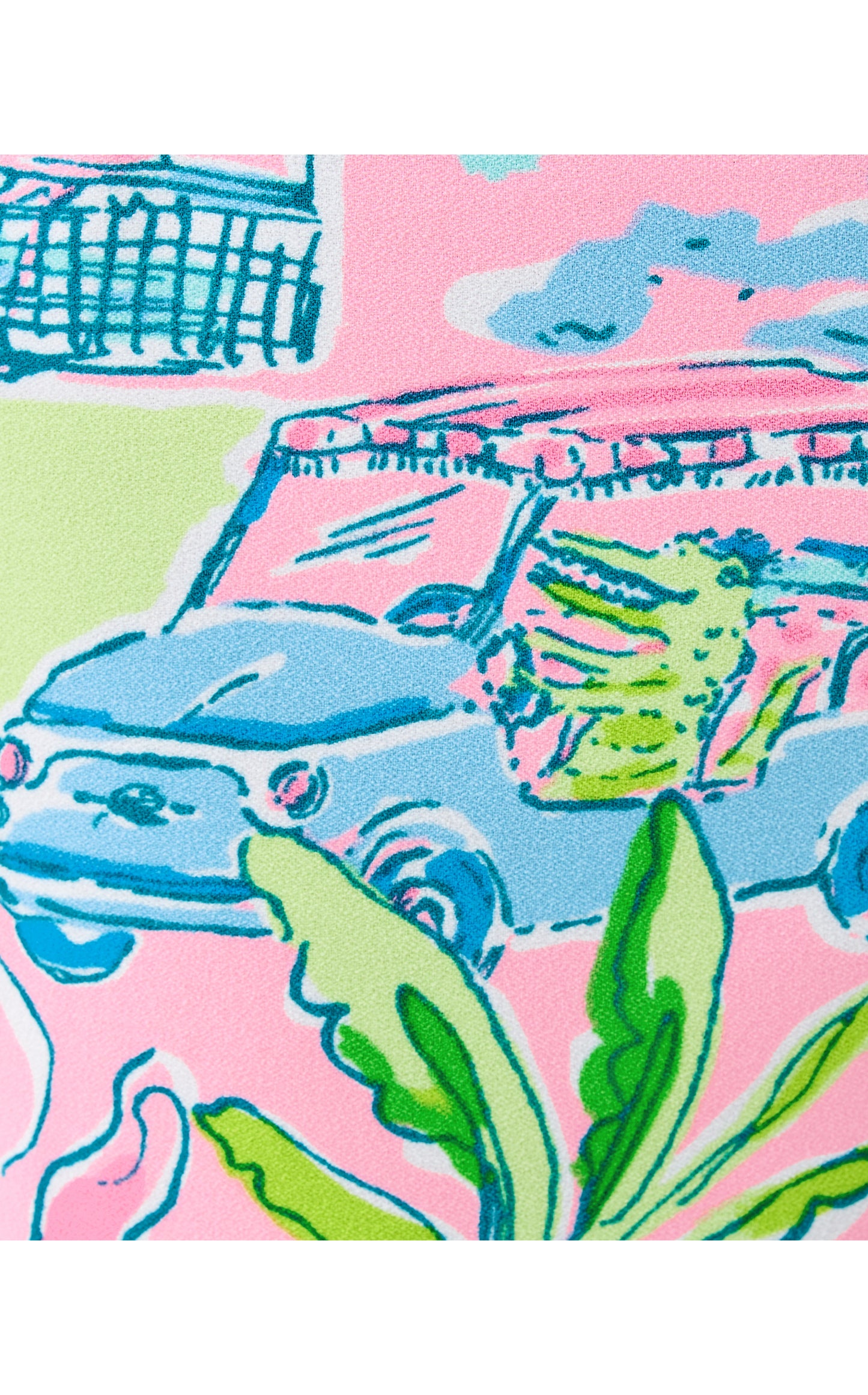 33" Polyanna High Rise Palazzo Pant - Conch Shell Pink Oversized Sunny Dee