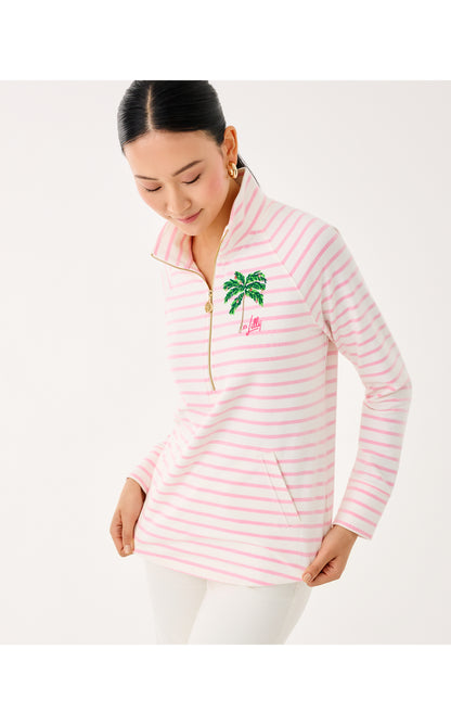 Skipper Popover - Multi Holiday Palm Embellishment