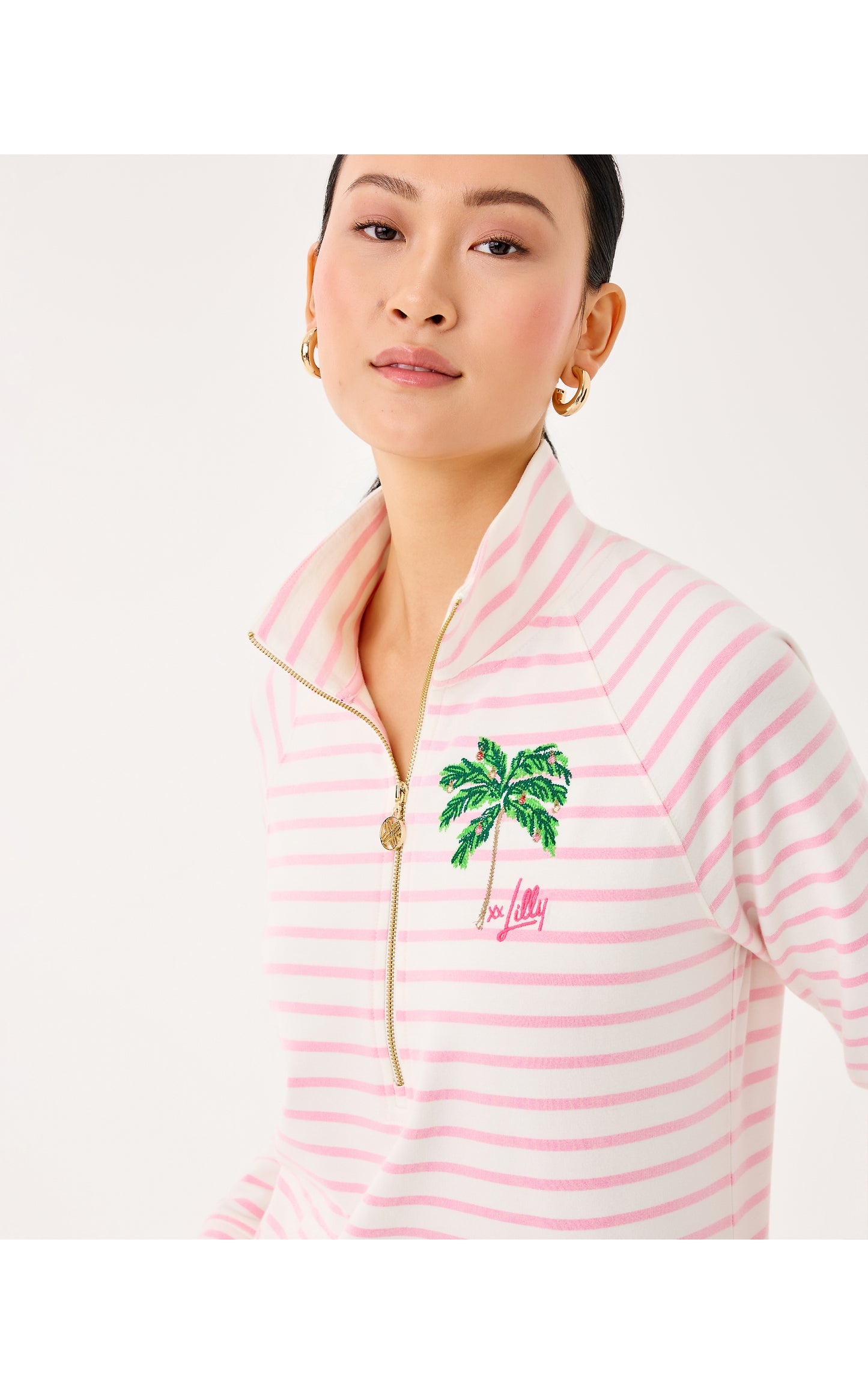 Skipper Popover - Multi Holiday Palm Embellishment