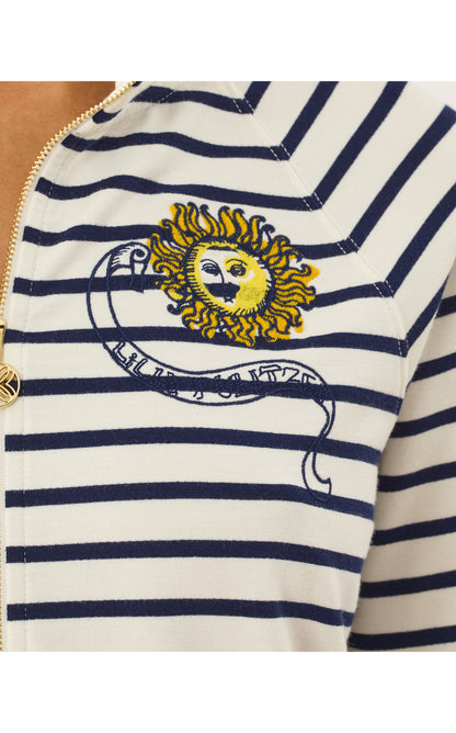 Skipper Popover - Multi Tropical Chest Embellishment