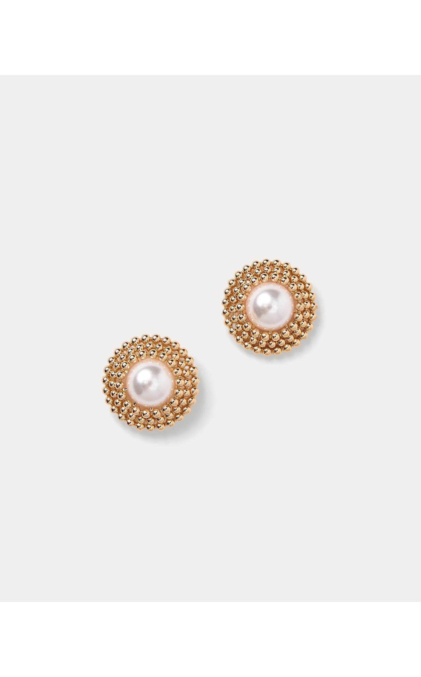Rosanna Earrings - Resort White