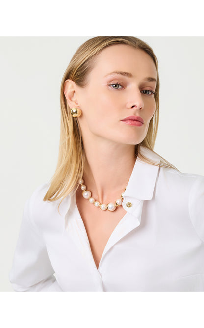 Rosanna Necklace - Resort White