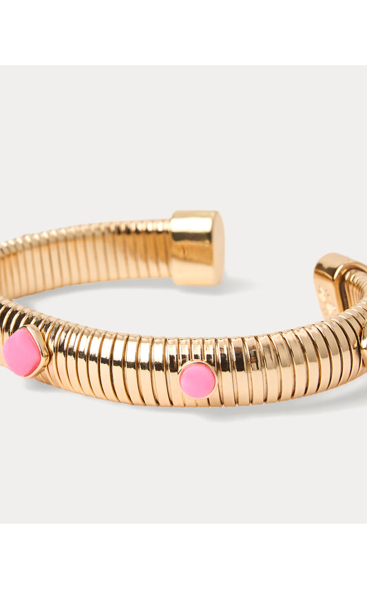 Sunshine Grove Bangle Bracelet - Cherry Blossom Pink
