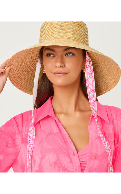 Darbie Straw Hat - Natural