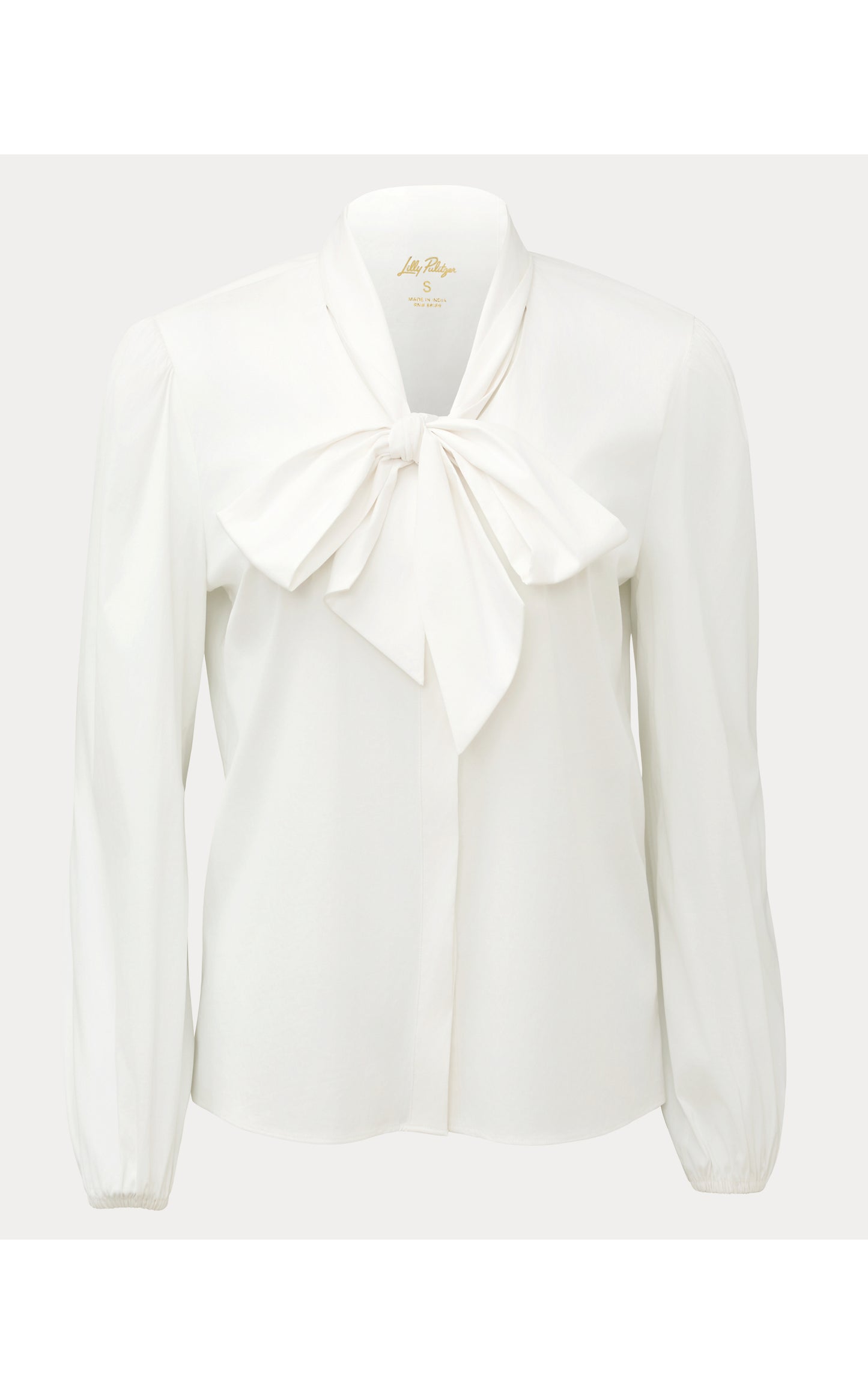 The Lilly Shirt Blouse - Resort White