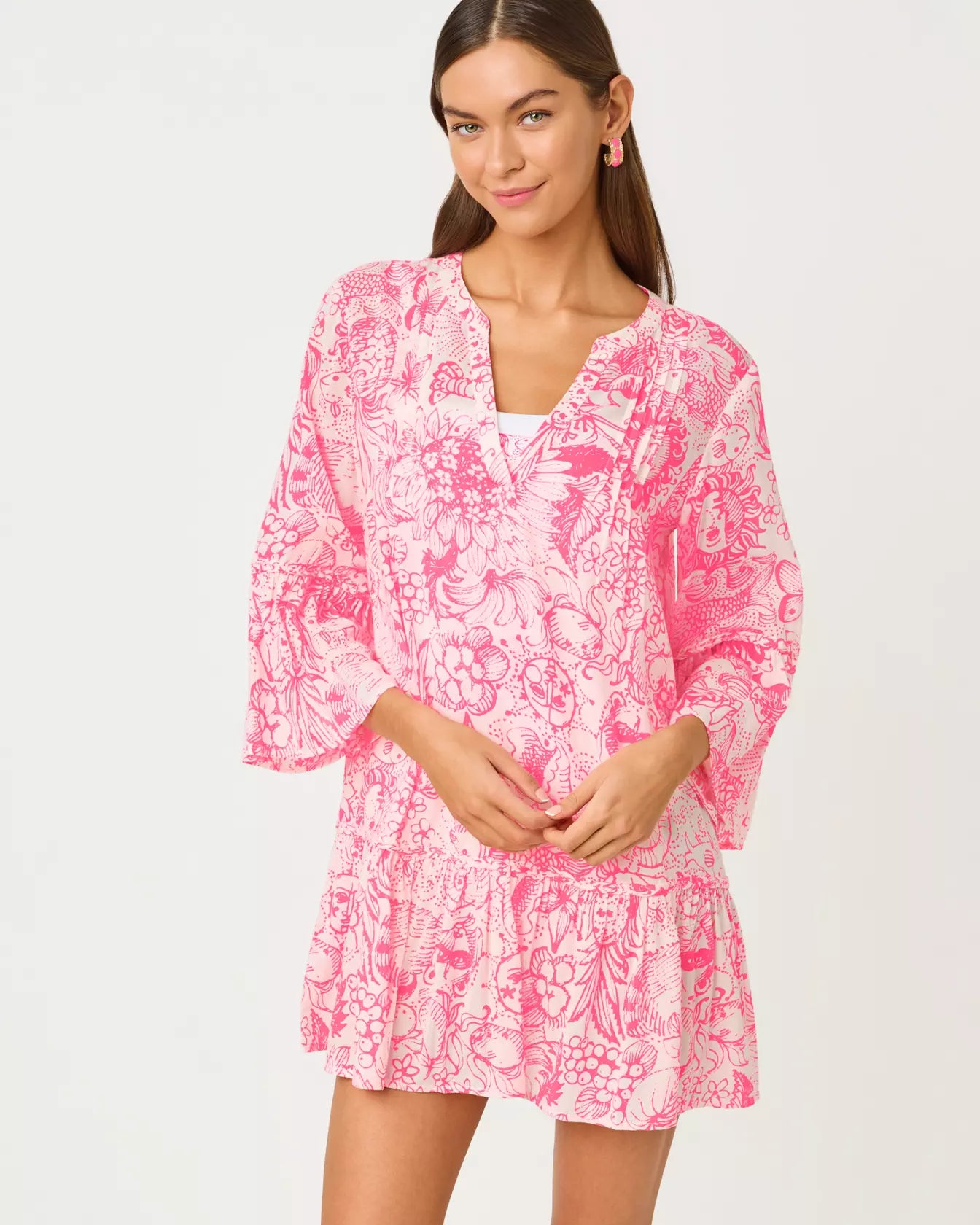 Livana Cover-Up - Cherry Blossom Pink Fleur De Lilly