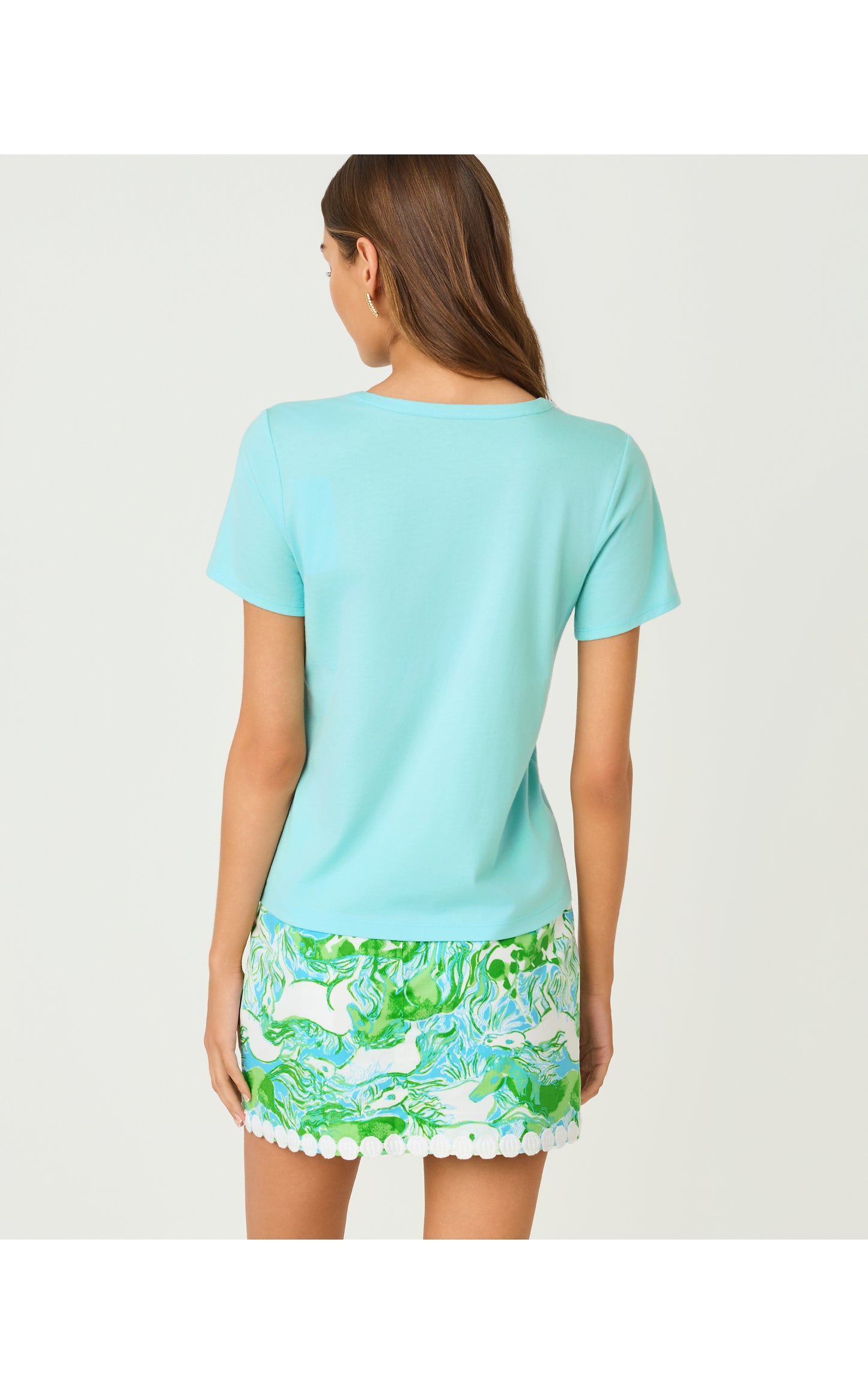 Clairmont Pearl Knit Top - Day Dream Blue