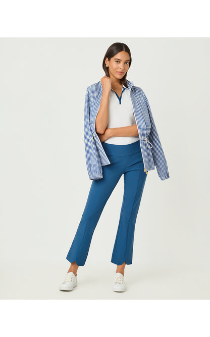 UPF50+ Corso Scallop Kick Flare Pant - Starlight Navy