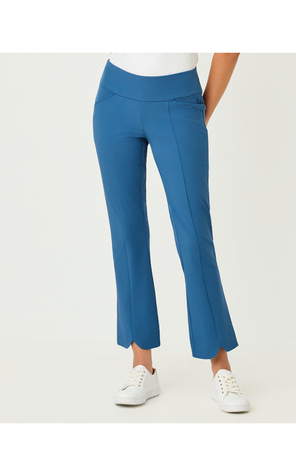 UPF50+ Corso Scallop Kick Flare Pant - Starlight Navy