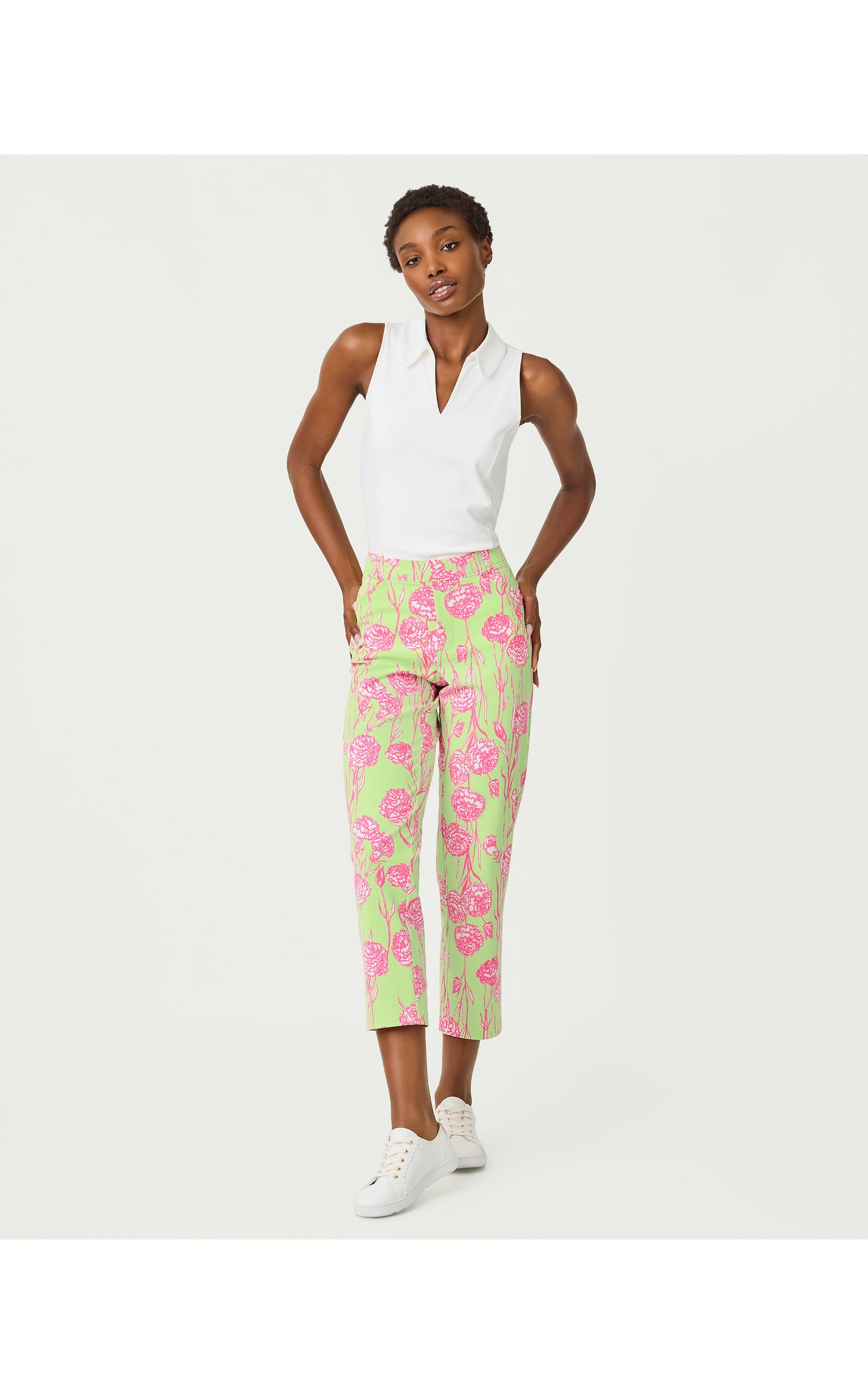 UPF50+ Estero Pant - Pistachio Macaron Alina Golf