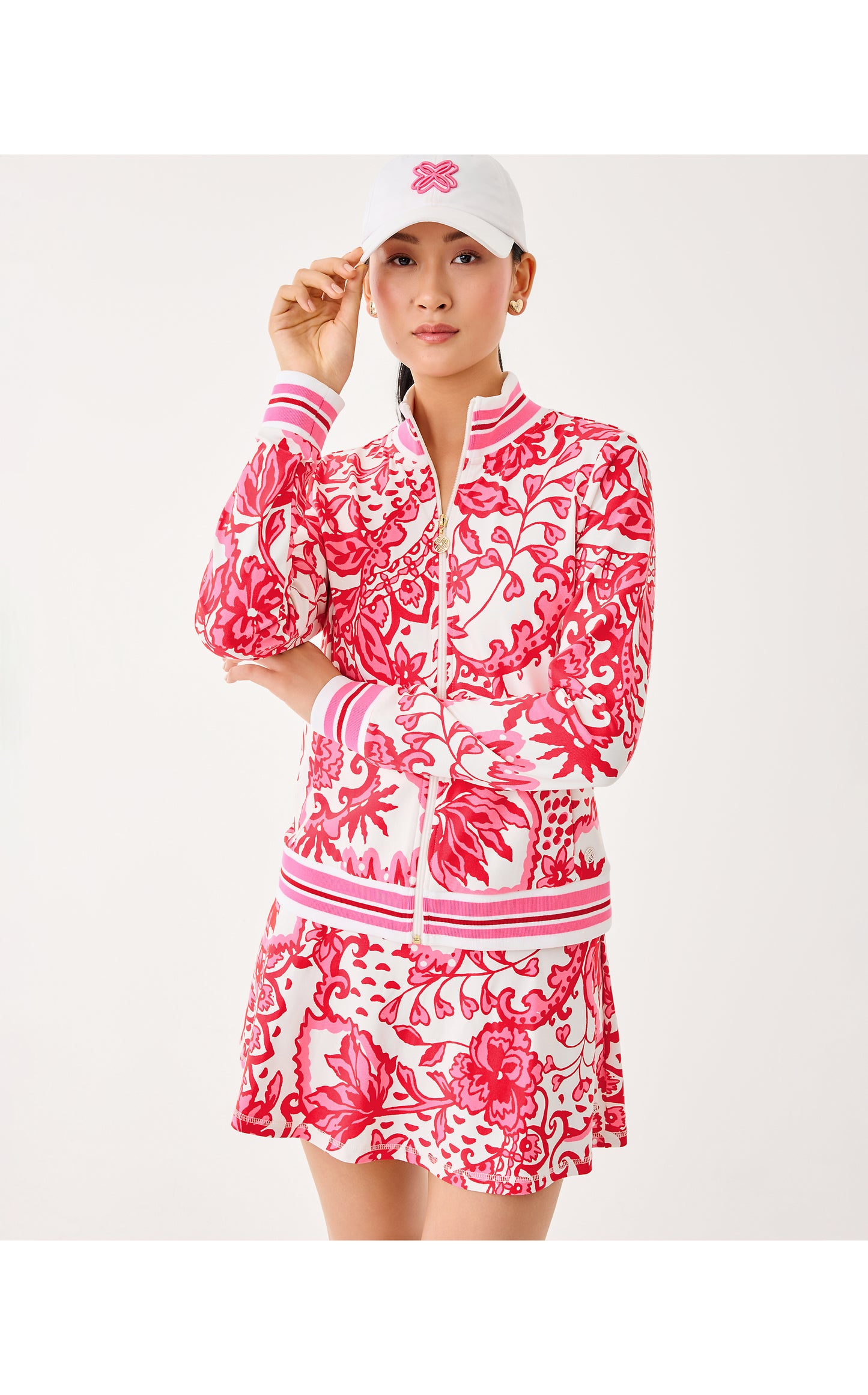 UPF50+ Aila Skort - Coconut Spicy Socialite