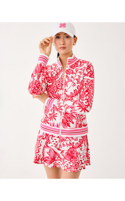 UPF50+ Aila Skort - Coconut Spicy Socialite