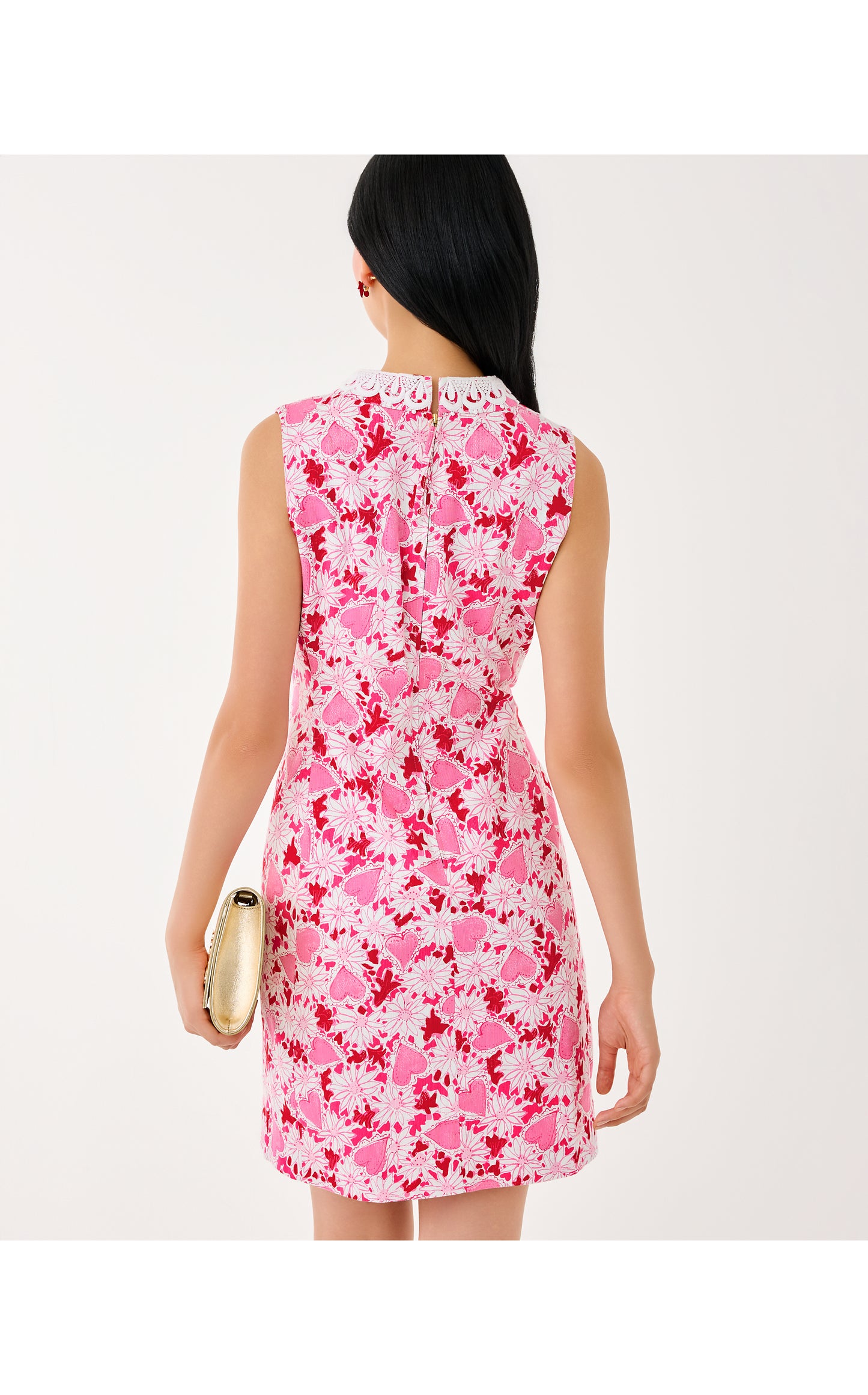 Cleodora Stretch Shift Dres - Coconut Dear Heart