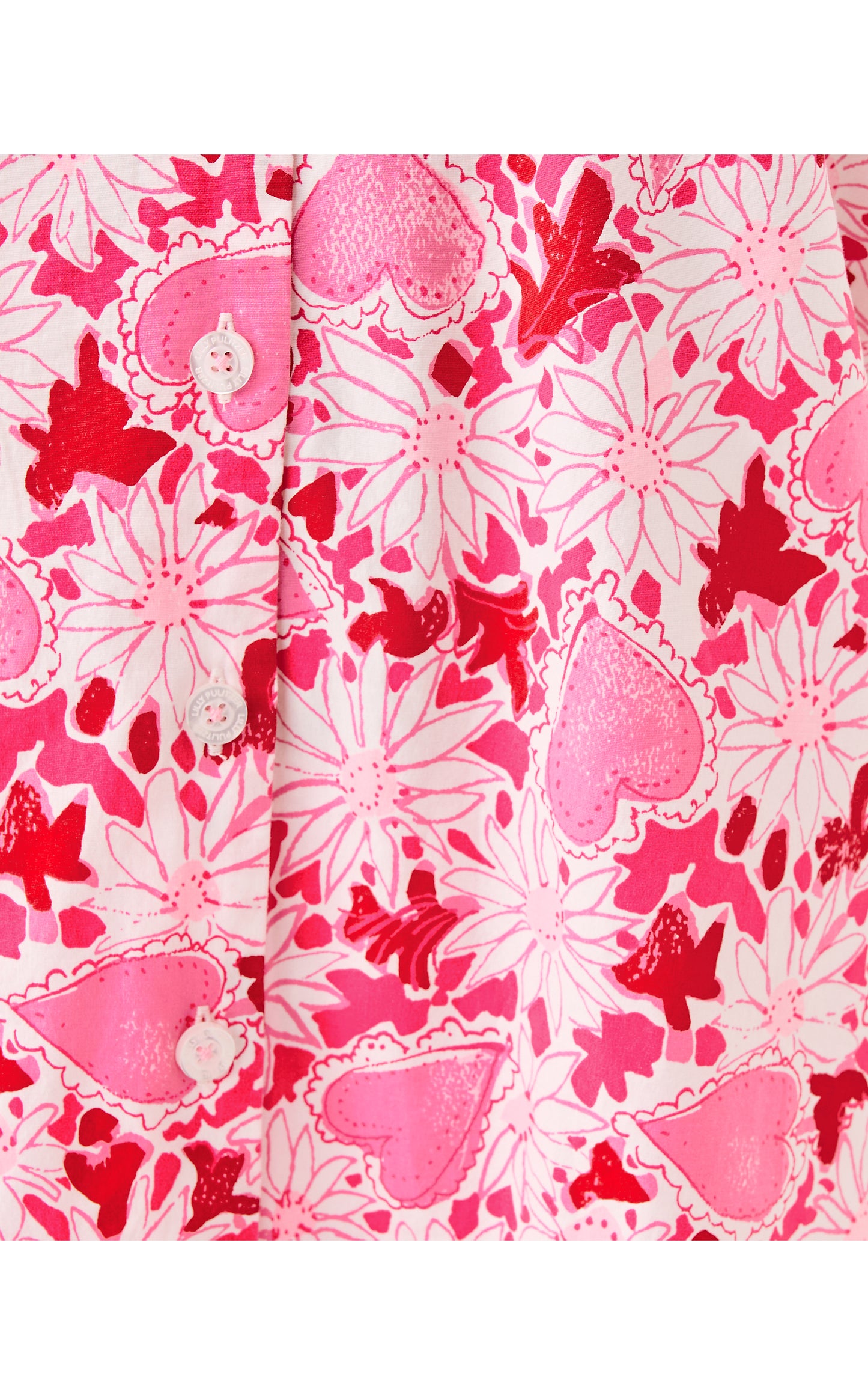 Mari Pajama Button-Up Top - Coconut Dear Heart