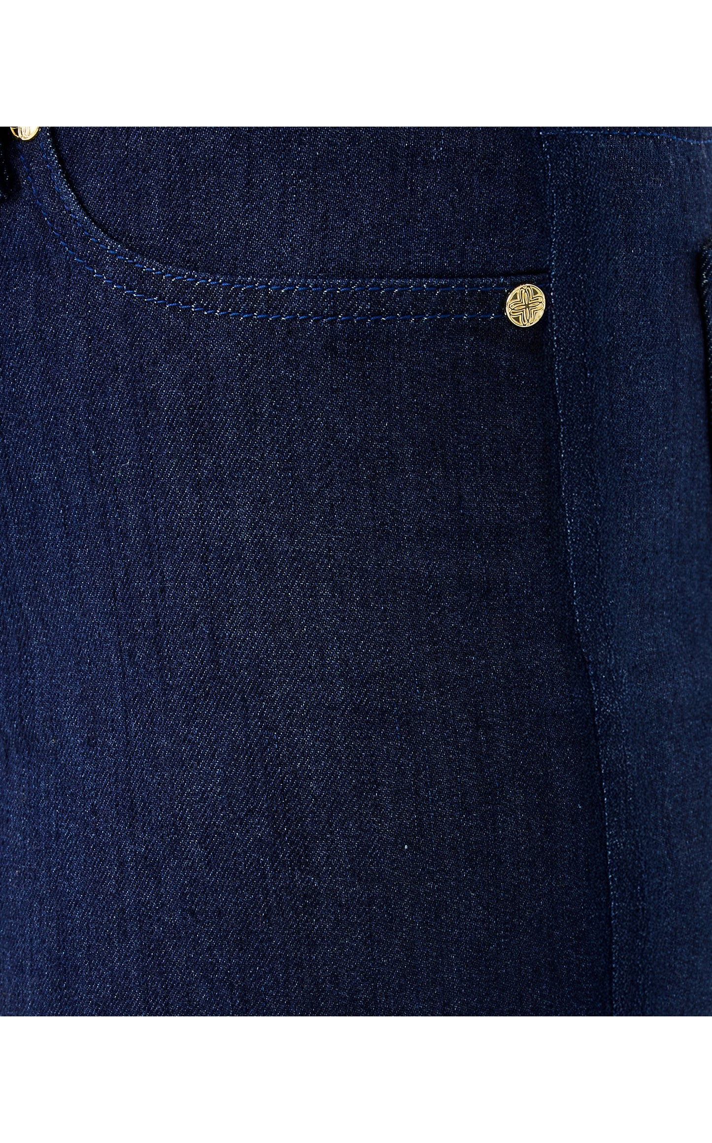 28" Lindessa High Rise Crop Jean - Dark Wash