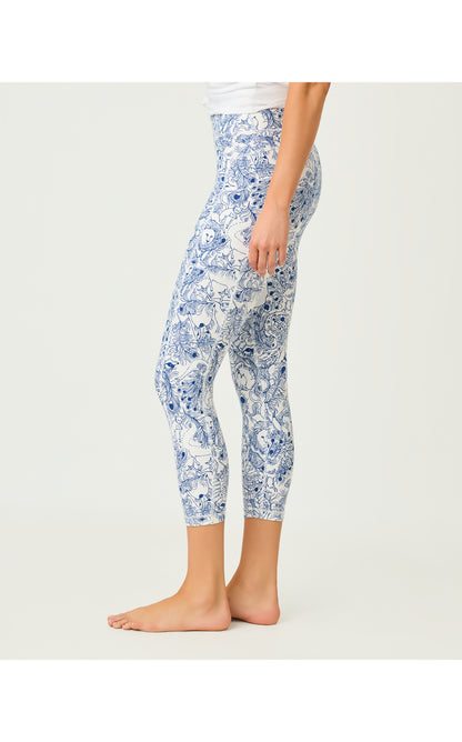 UPF50+ Weekender High Rise Midi - Starlight Navy Crossgrain Zoology