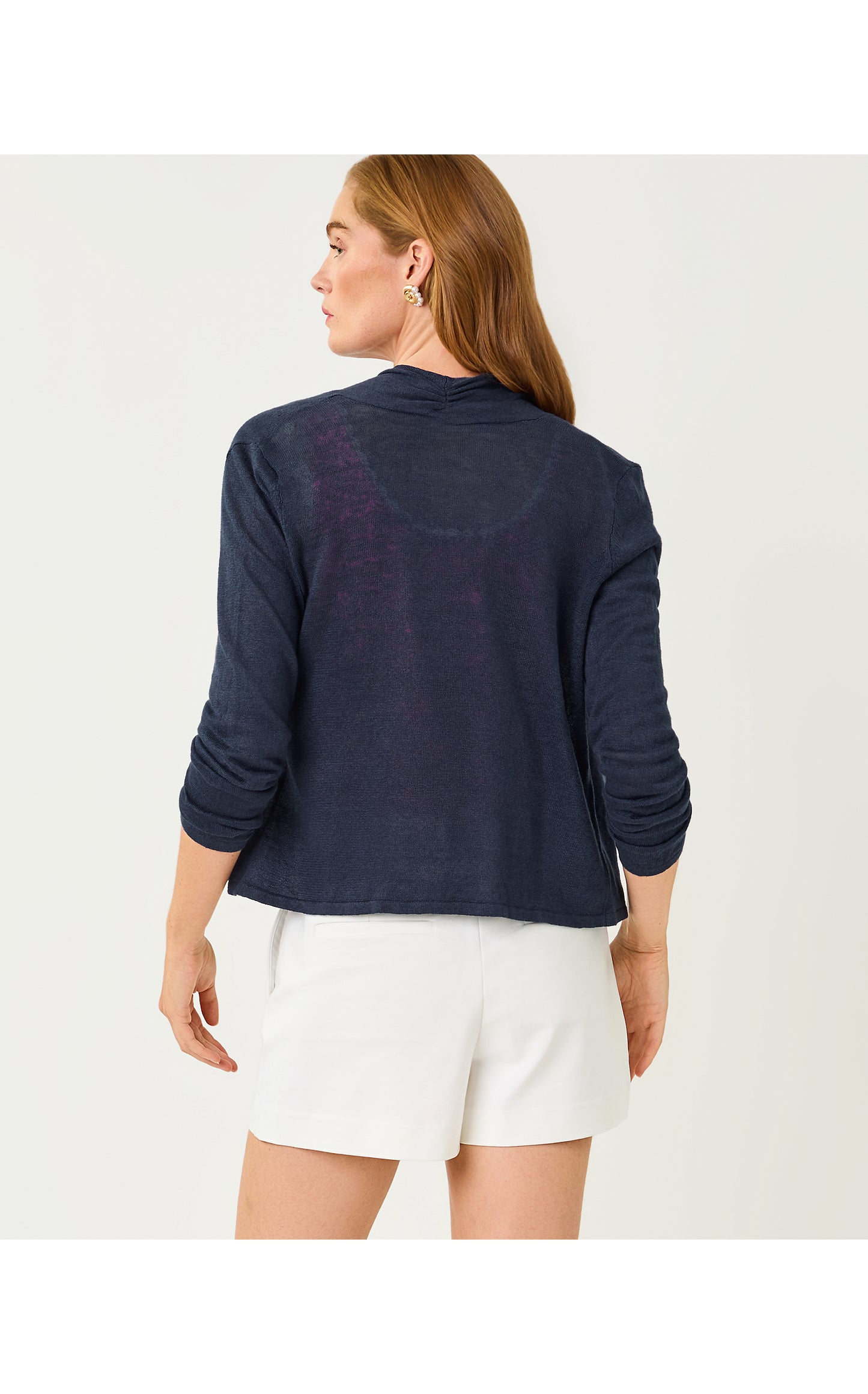 Faretta Cardigan - Low Tide Navy