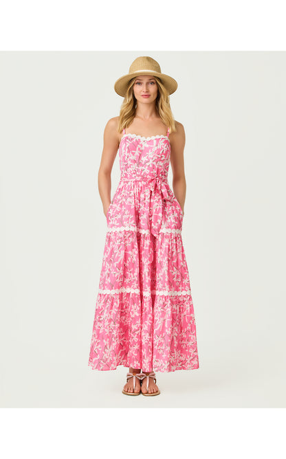 Laney Maxi Dress - Confetti Pink Liza