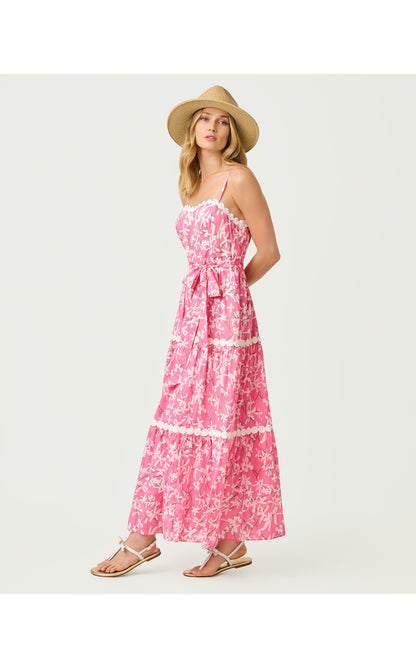 Laney Maxi Dress - Confetti Pink Liza