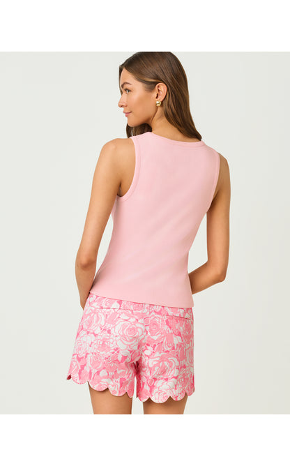 Vanna Knit Top - Pink Muse