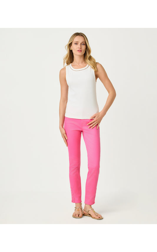 Vanna Knit Top - Resort White