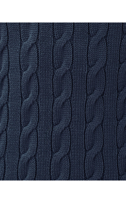 Brockton Crew Neck Sweater Tank - Low Tide Navy
