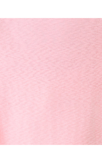 Faretta Long Length Cardigan -Pink Muse