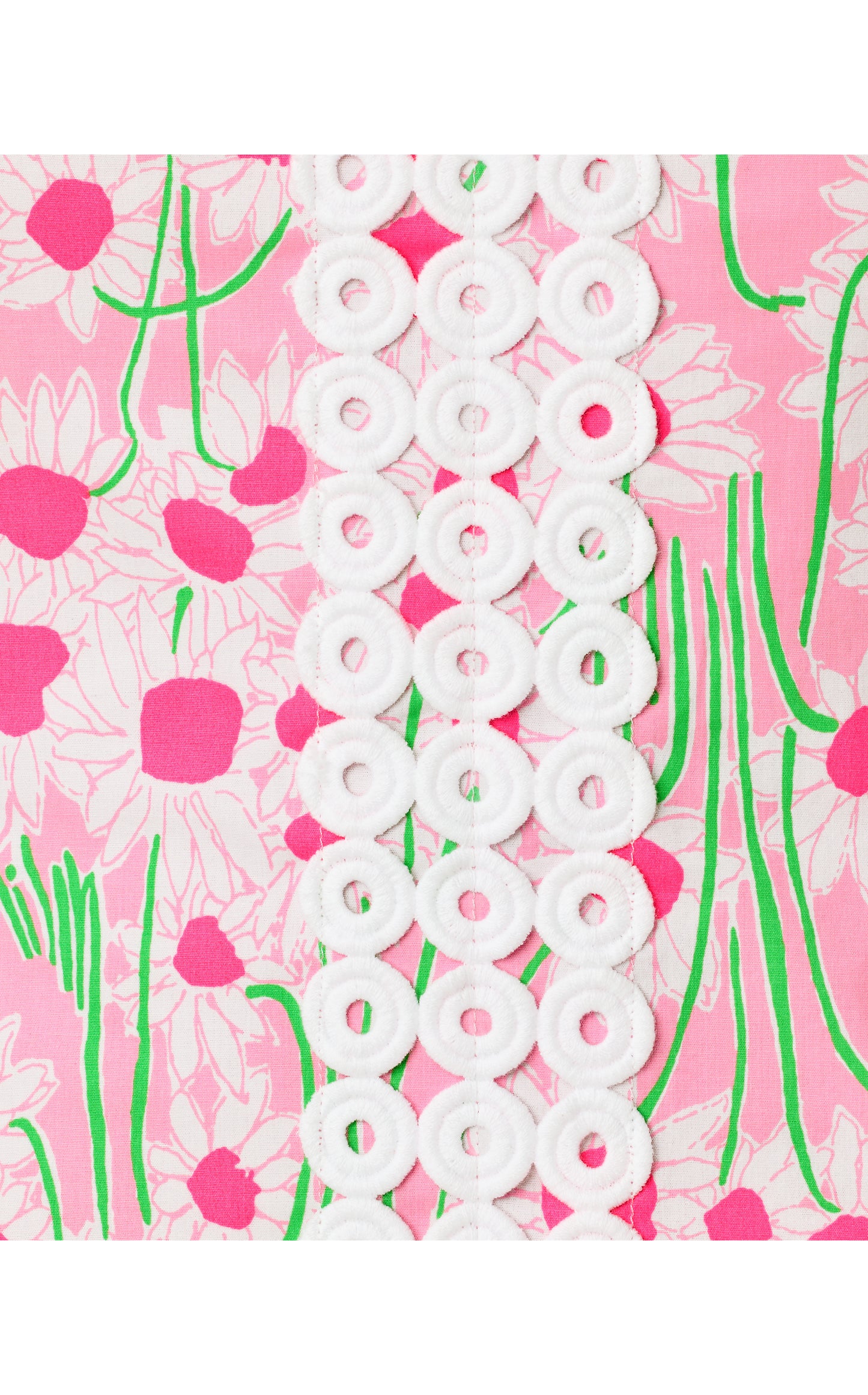 Delores Sleeveless Romper - Conch Shell Pink Sunny Daisies