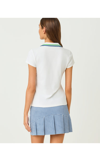 UPF50+ Frida Polo - Resort White