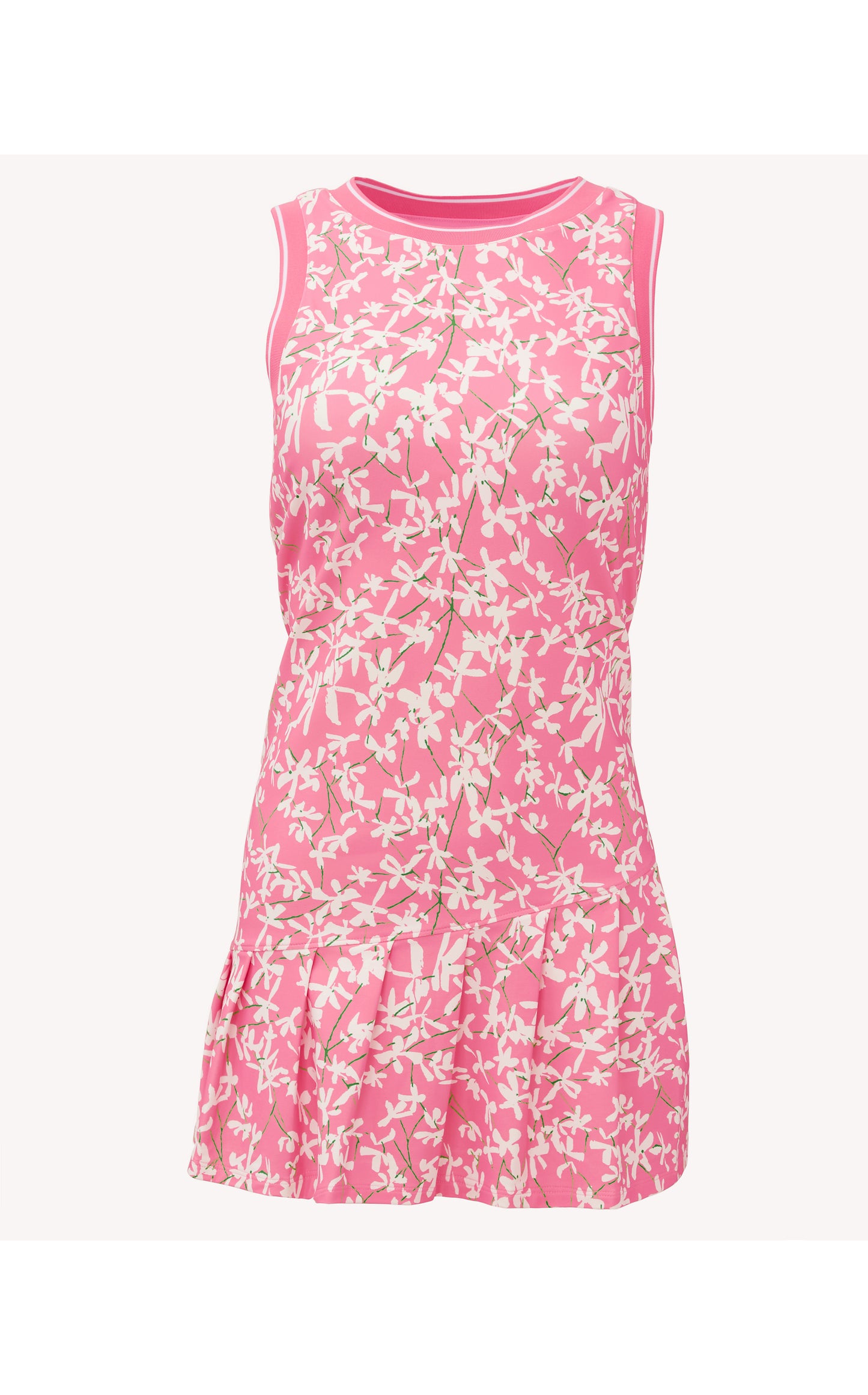 UPF50+ Caleta  Active Dress - Confetti Pink Crossgrain Lil Liza