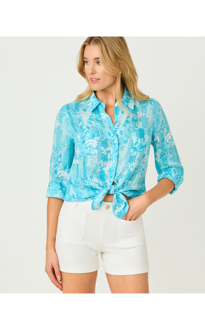 Harleen High Rise Short - Resort White