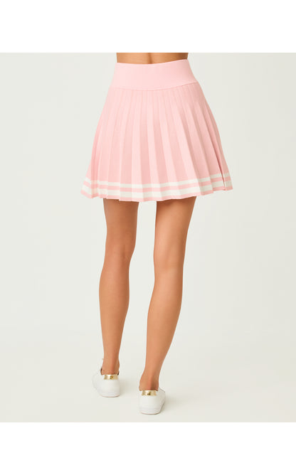 Suzette Sweater Skort - Pink Muse X Resort White Tipping