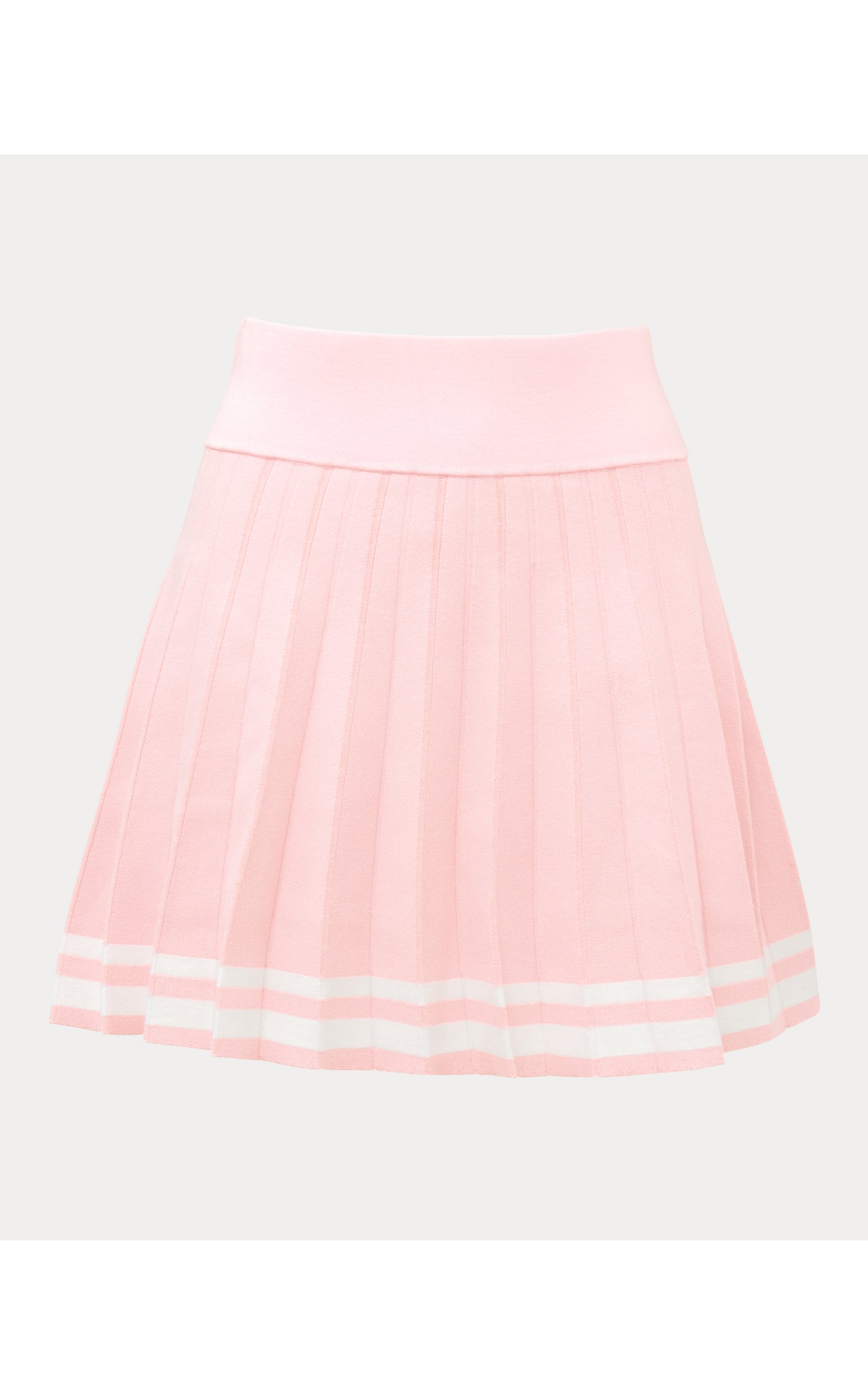 Suzette Sweater Skort - Pink Muse X Resort White Tipping