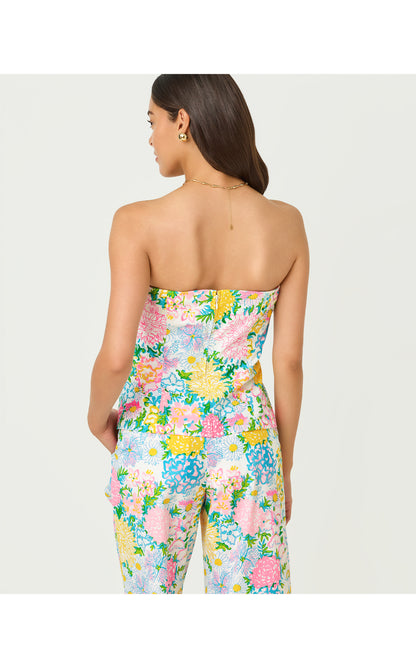 Danneel Strapless Top - Multi Lilly Garden