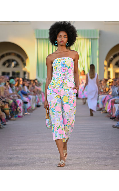 Danneel Strapless Top - Multi Lilly Garden