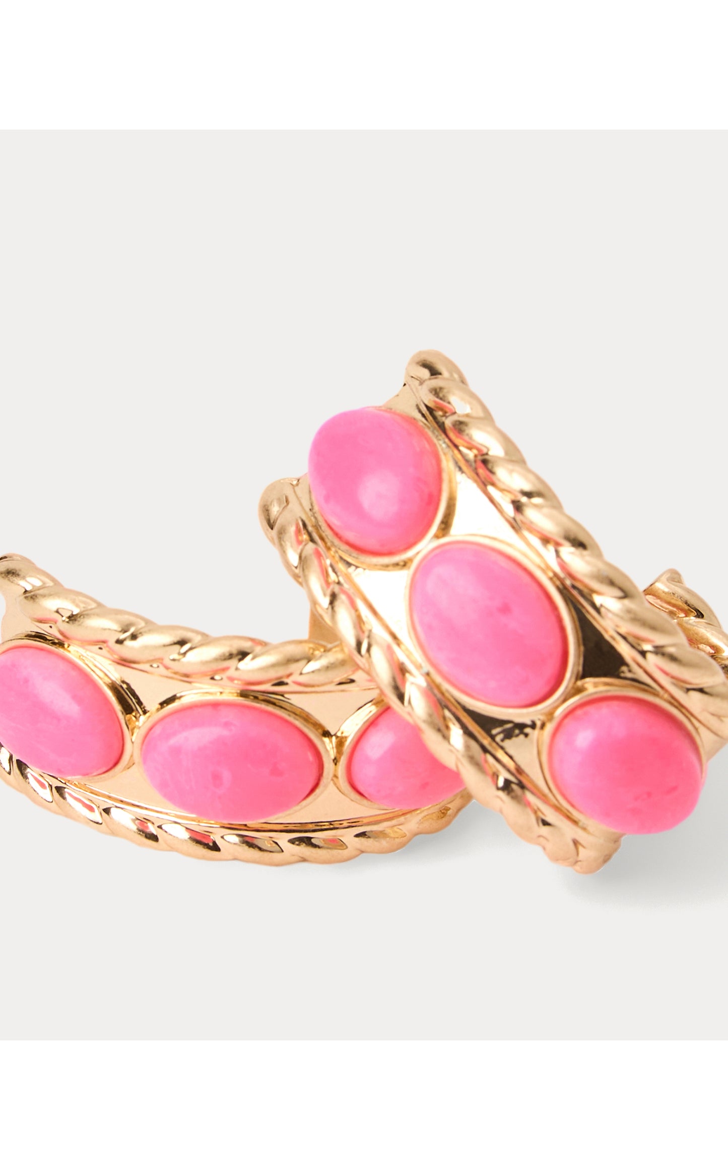 Sunshine Grove Hoop Earrings - Cherry Blossom Pink