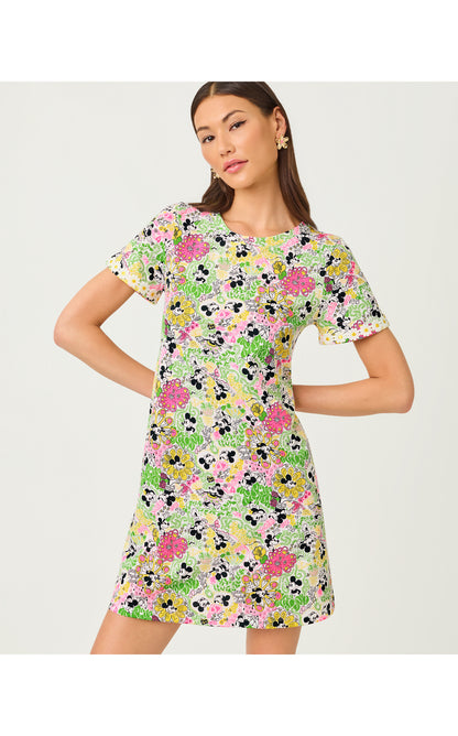 Cody Short Sleeve Dress - Multi Throwback Disney