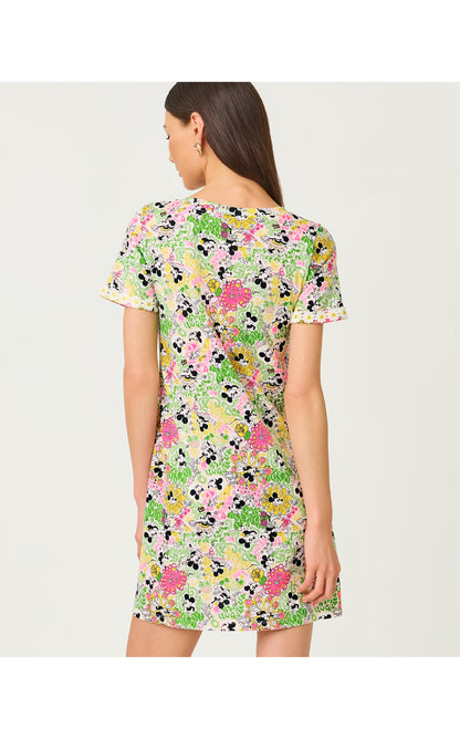 Cody Short Sleeve Dress - Multi Throwback Disney