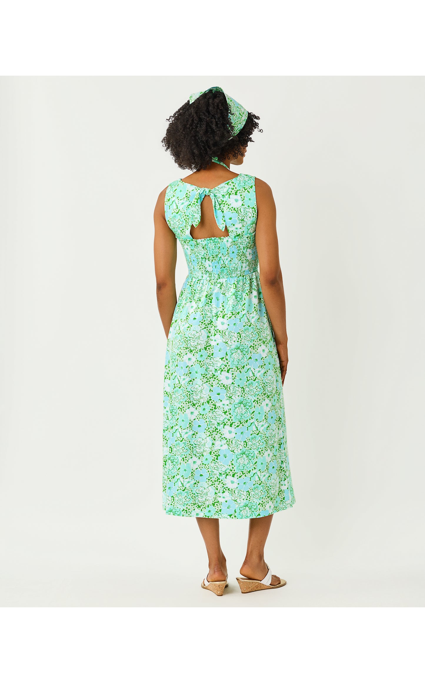Finnley Midi Dress - Mint Condition Burst Of Joy
