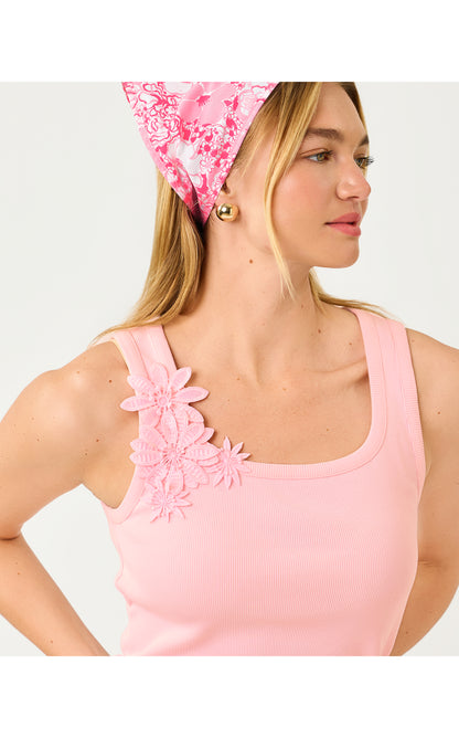 Aricia Knit Top - Pink Muse