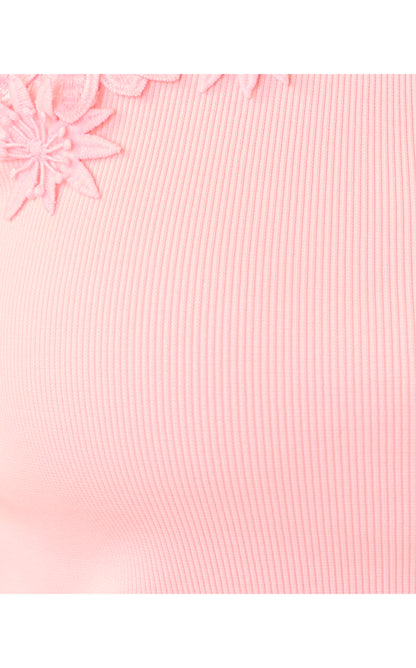 Aricia Knit Top - Pink Muse