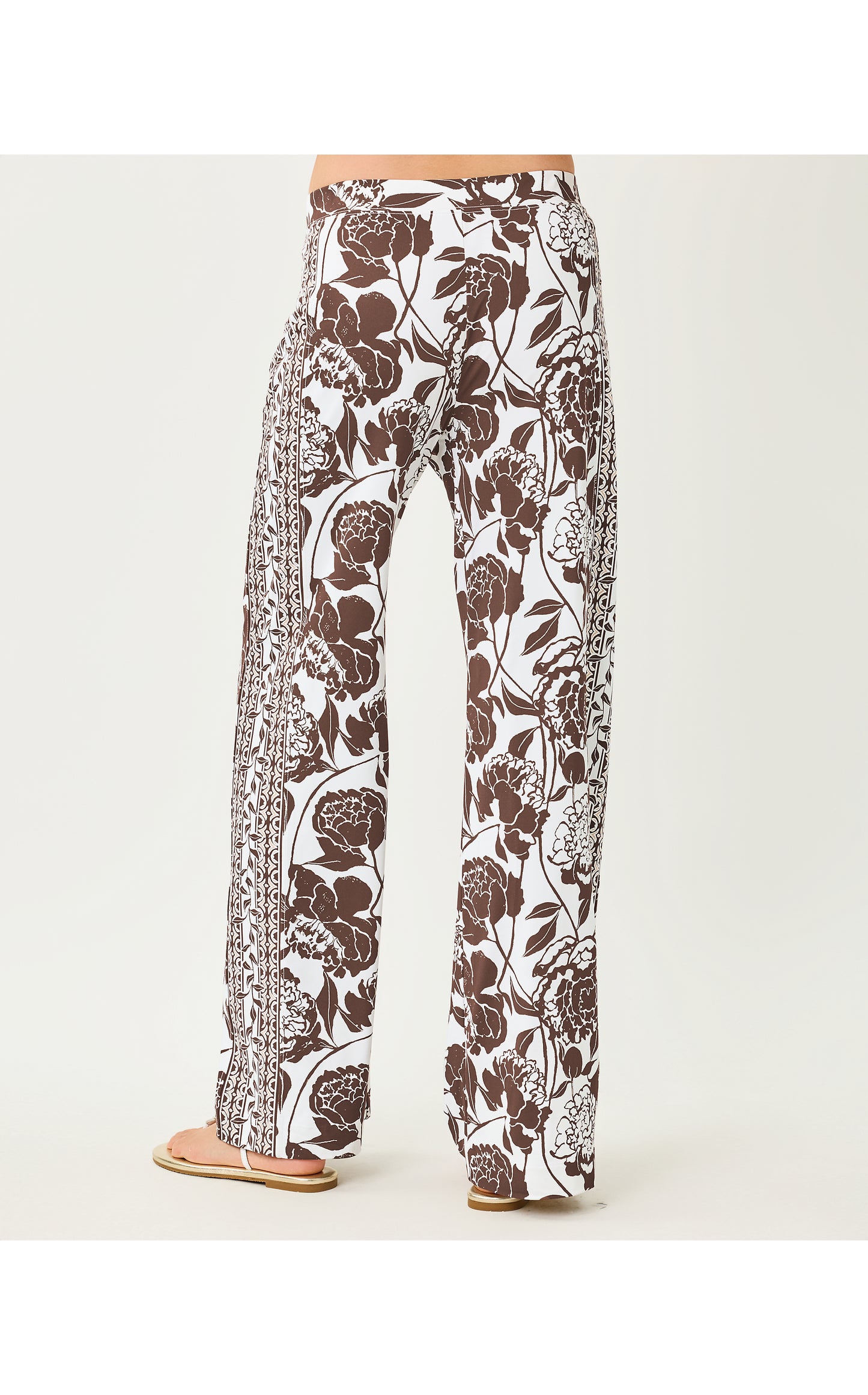 Demia UPF 50+ Knit Pant - Resort White Marni Engineered Chillylilly