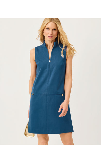 Sleeveless Rosee Dress - Starlight Navy