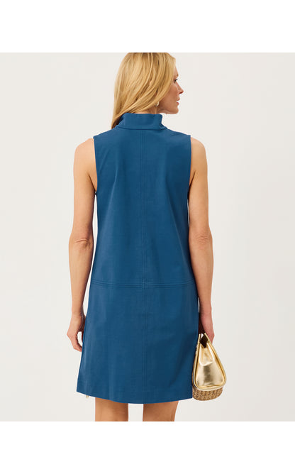 Sleeveless Rosee Dress - Starlight Navy